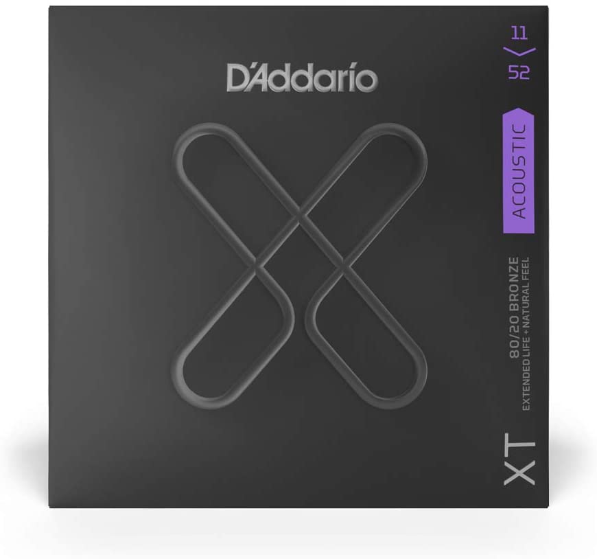 D’Addario XTABR1152 สายกีตาร์โปร่งเคลือบกันสนิม เบอร์ 11-52