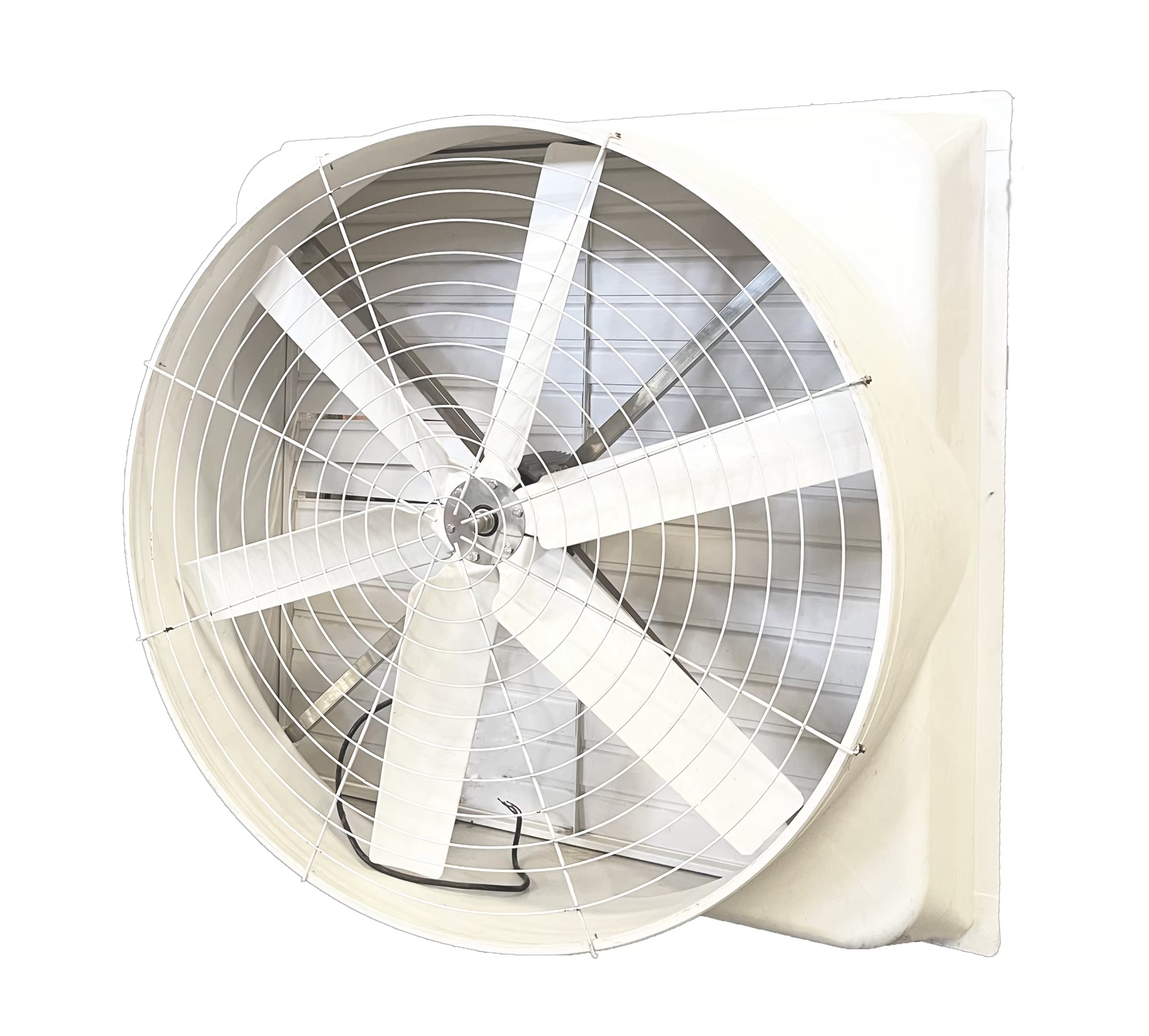 พัดลมระบายอากาศไฟเบอร์ GRP 380v 50" 6 ใบพัด MDX-750