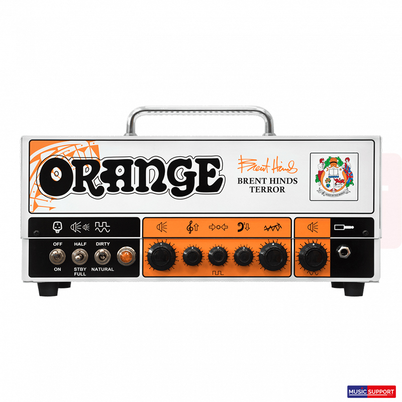 Orange Brent Hinds Head