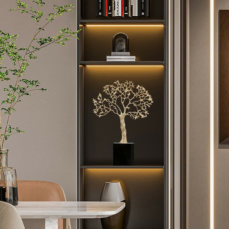 CT153B106 FAMITOSS โมเดลแต่งบ้าน ของแต่งบ้านสีทอง โมเดลสีทอง โมเดิร์น Modern luxury Model แต่งบ้านสวย