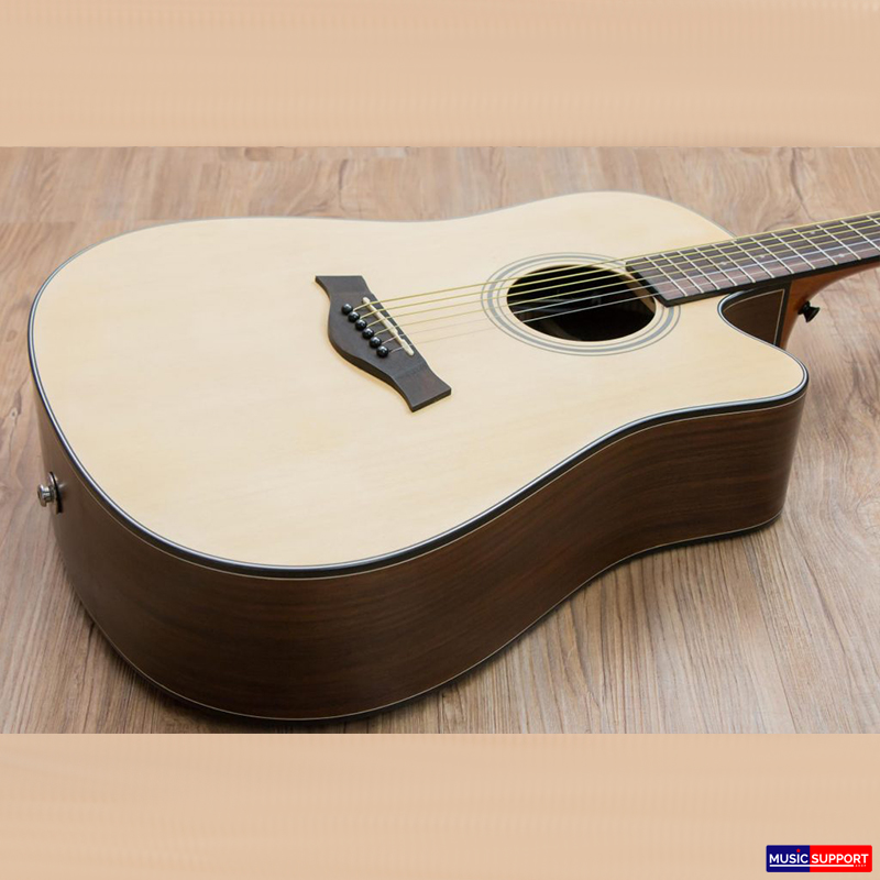 กีต้าร์โปร่งไฟฟ้า Gusta DM3CE