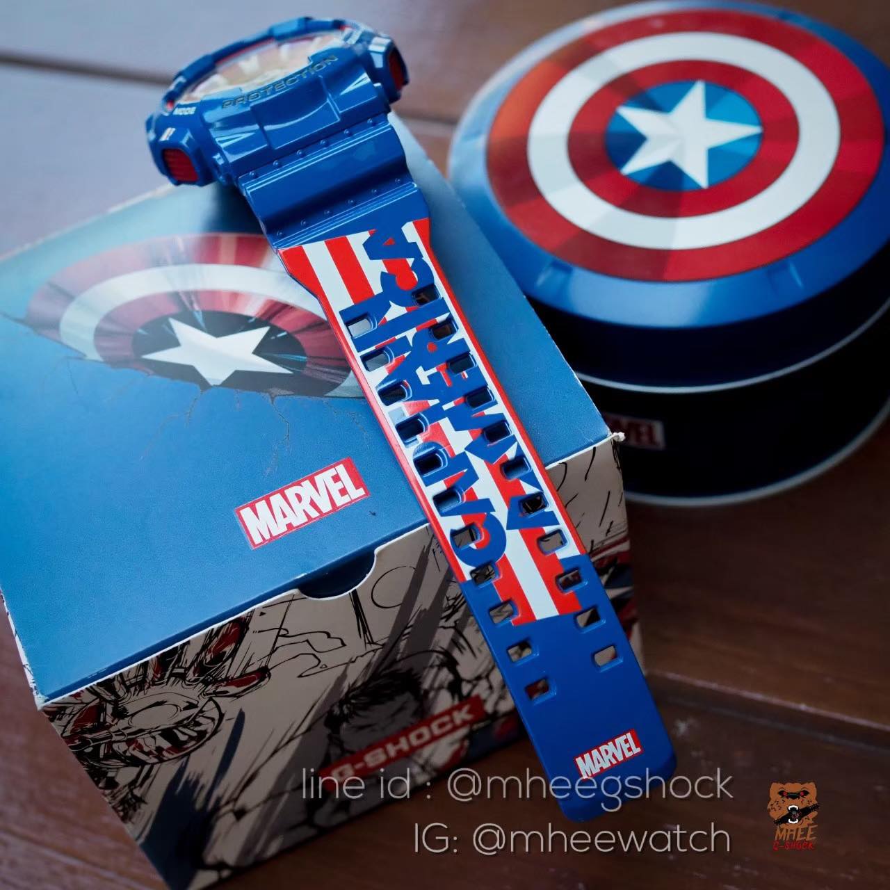 G-SHOCK Ga-110 Limited Captain America GA-110CAPTAIN-2PR