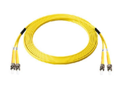 UFP944D31-03 Fiber Optic ST-ST Patch Cord OS2, Duplex Single-mode, (3.0 mm Jacket)/UPC-UPC, Lengths 3 m.