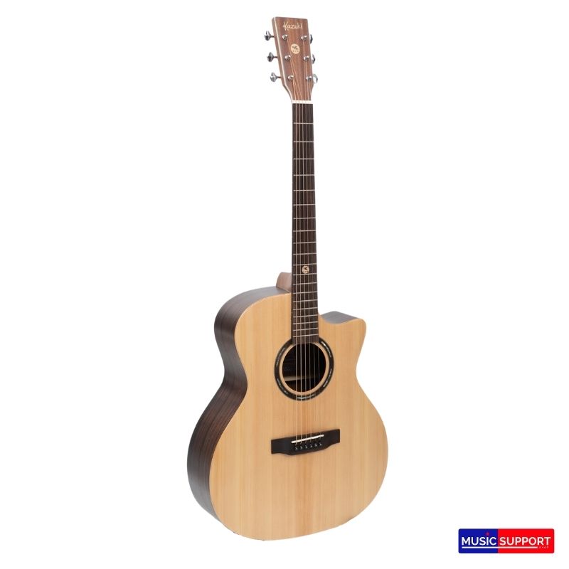 Kazuki โปร่ง 41" Top Solid Rosewood AKZ-SOUL2-GA41C +กระเป๋า