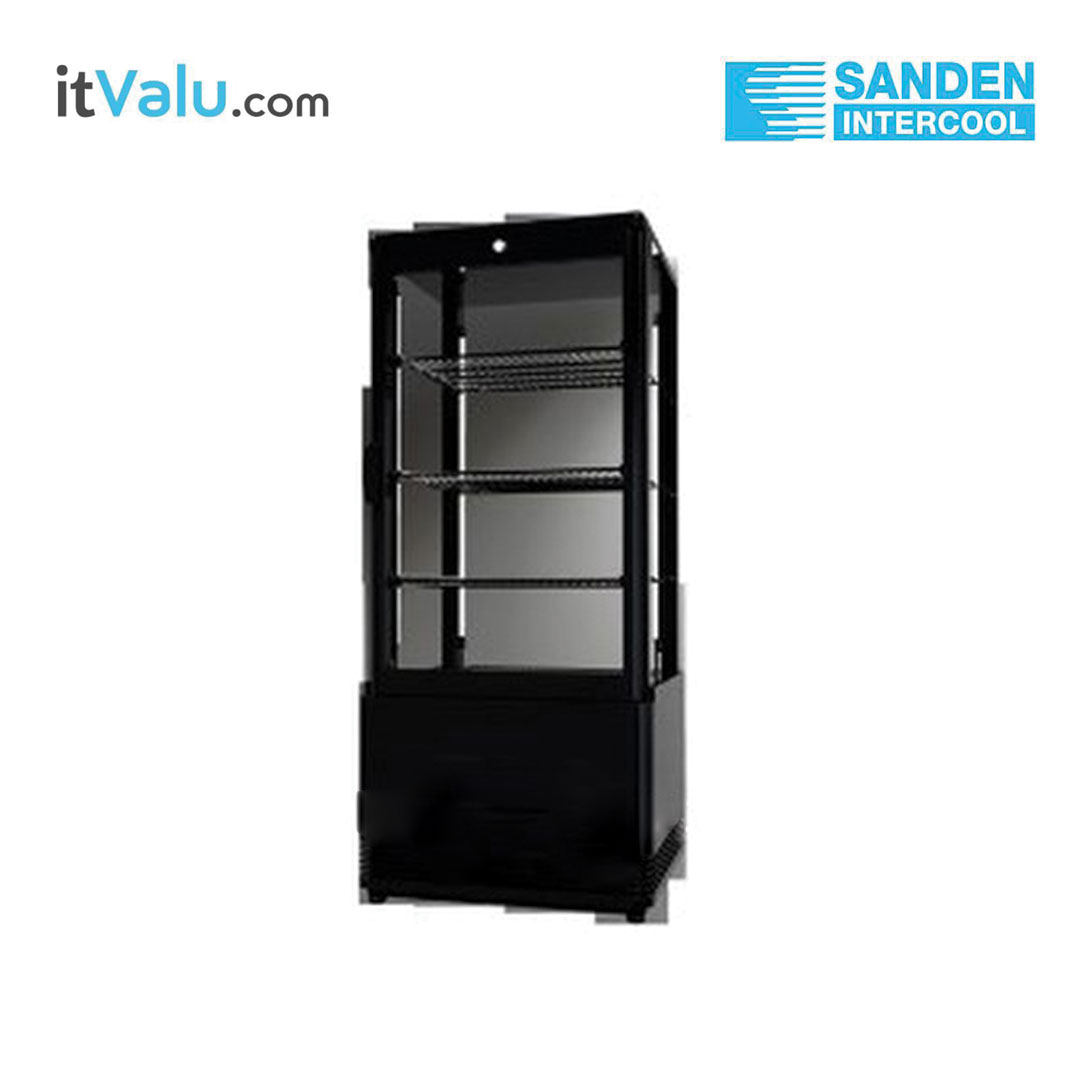 ตู้แช่เย็น SANDEN กระจก 4 ด้าน รุ่น SAG-0783 Black ความจุ 78 ลิตร (2.76 คิว) กว้าง 42.8 ซม. ลึก 38.6 ซม. สูง 96 ซม. รับประกันความเย็น 1 ปี รับประกันคอมเพรสเซอร์ 5 ปี