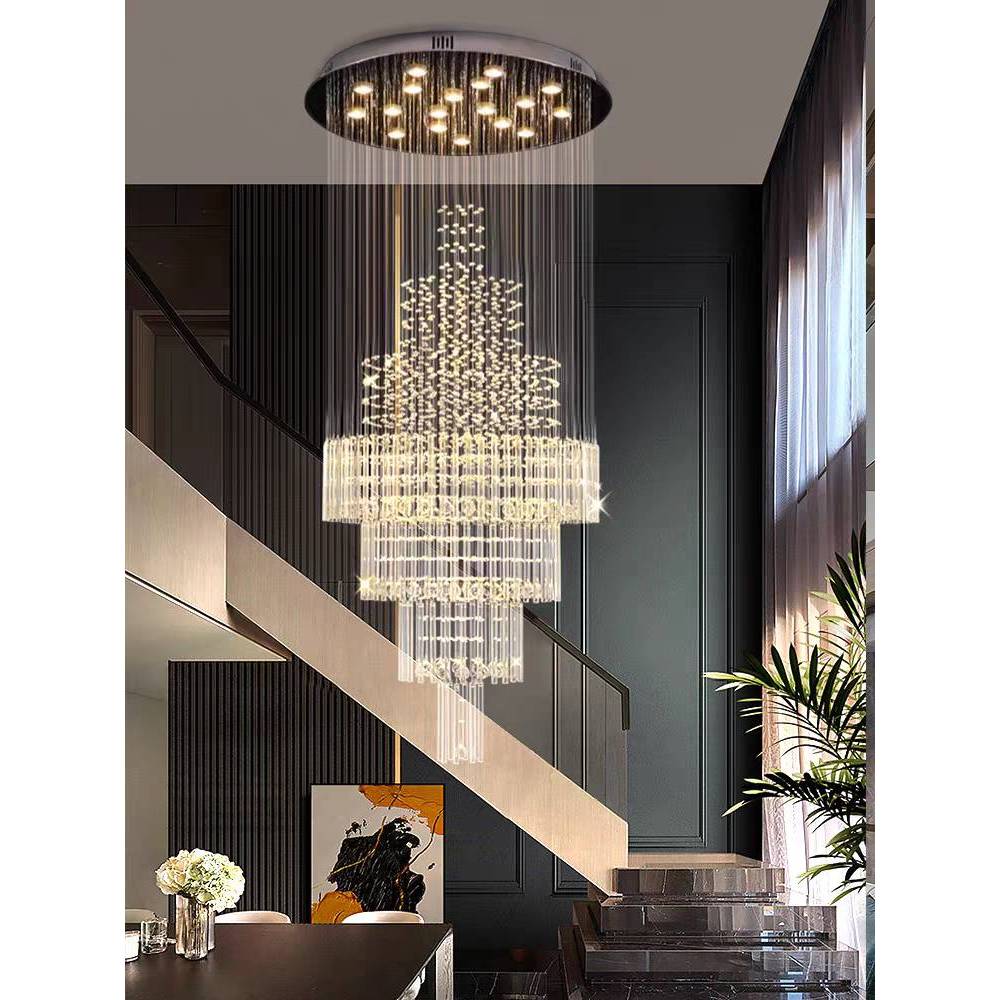 CT195A169 SOTMIA โคมระย้า โคมไฟระย้าโถงบรรได Chandelier แชนเดอเรียยาว