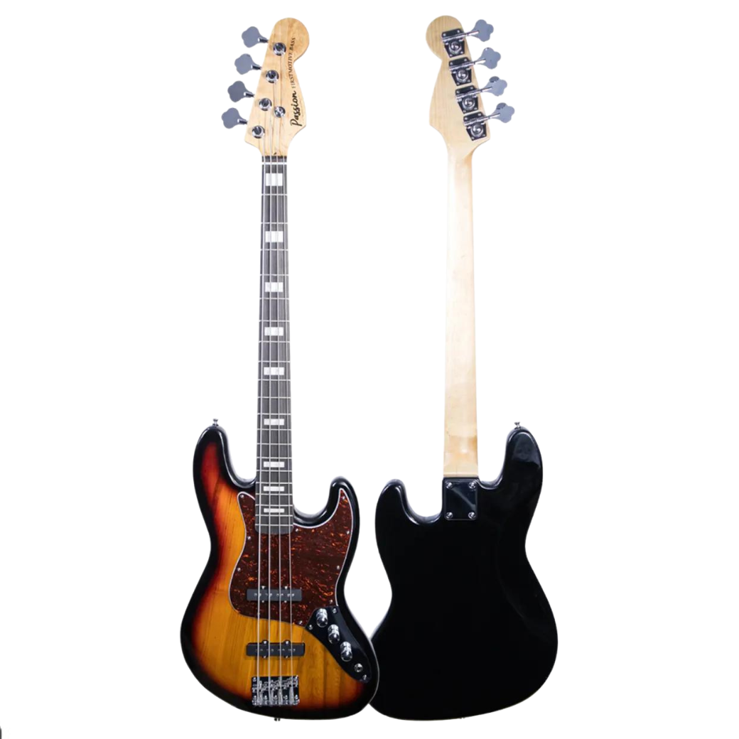 Passion JB-4 Electric Bass 4 String เบสไฟฟ้า 4 สาย แพชชั่น JB4 ทรง Jazz Bass