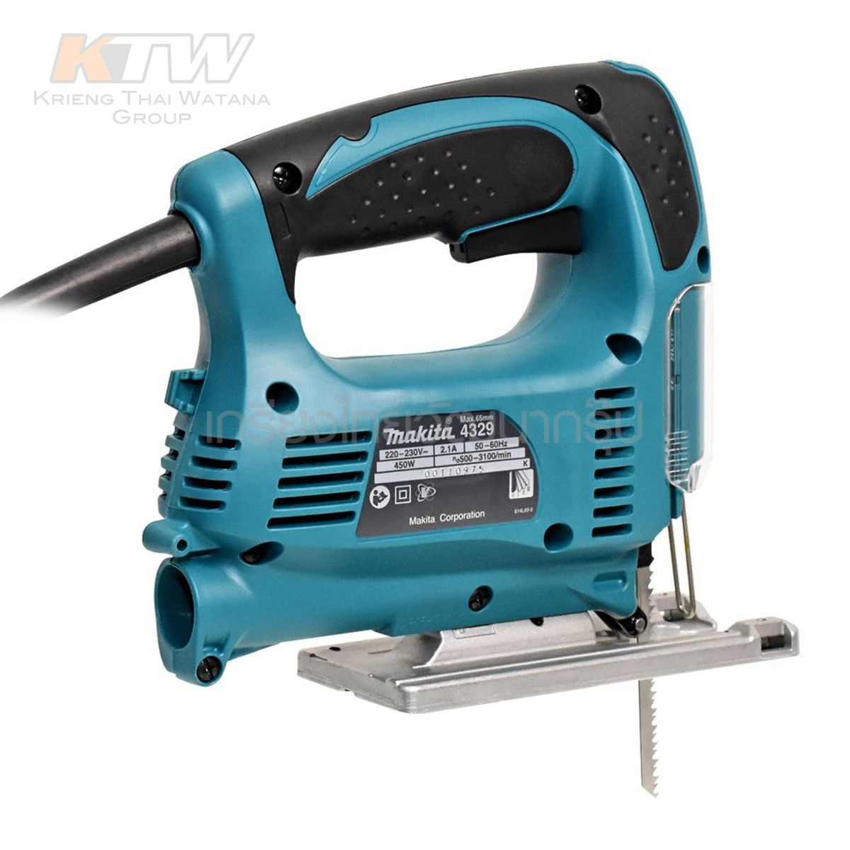 MAKITA เลื่อยจิกซอร์ปรับรอบแบบเตะ B-TYPE รุ่น 4329