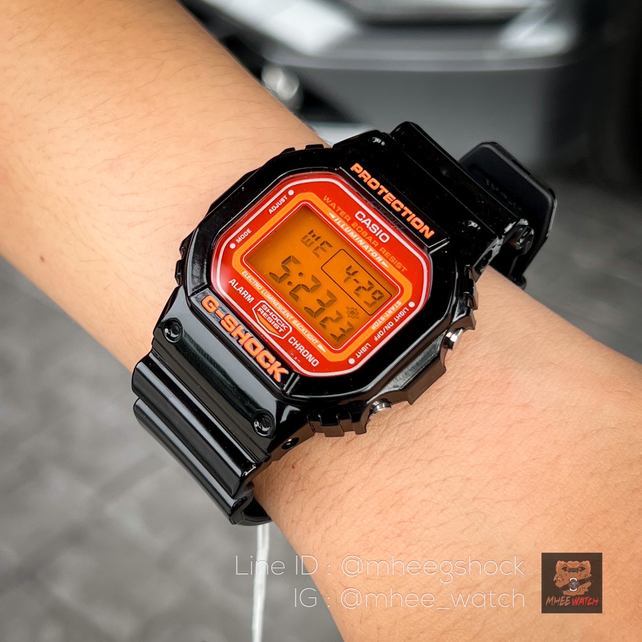 G-Shock Vintage Halloween DW-5600CS-1DR (เลิกผลิตแล้ว) ของแท้ ประกันศูนย์