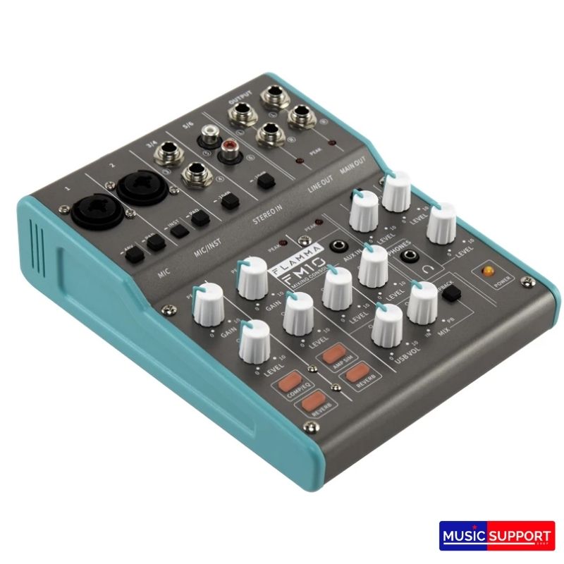Flamma FM10 Digital Mixer with DSP