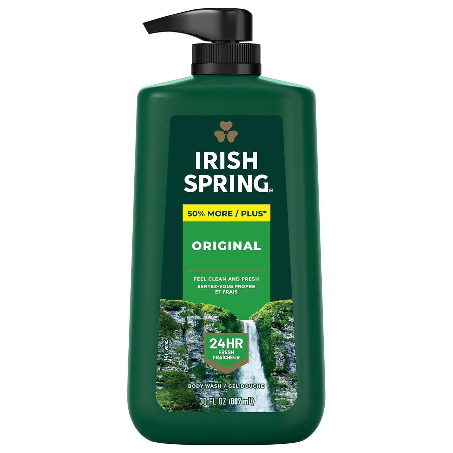 เจลอาบน้ำผู้ชาย Irish Spring Body Wash for Men, Original Clean