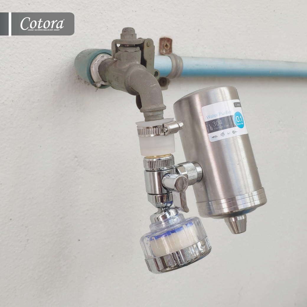 เครื่องกรองน้ำดื่ม 0.1 ไมครอน