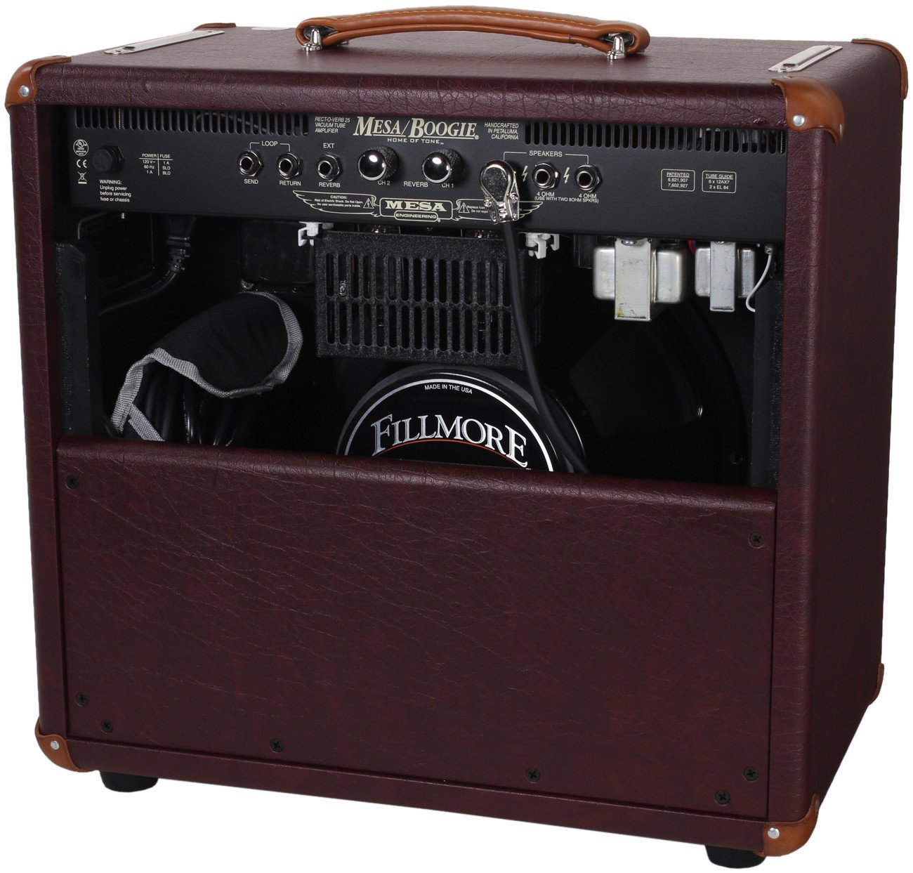 แอมป์กีต้าร์ไฟฟ้าMESA RECTOVERB 25 COMBO-WINE