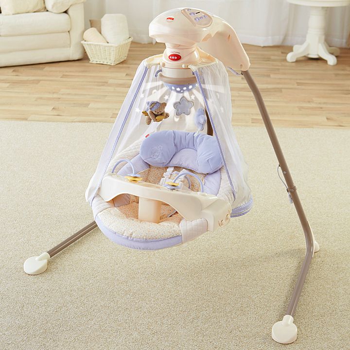 Fisher Price Papasan Cradle Swing Starlight เปลไกวอัตโนมัติ เปลไกวไฟฟ้า