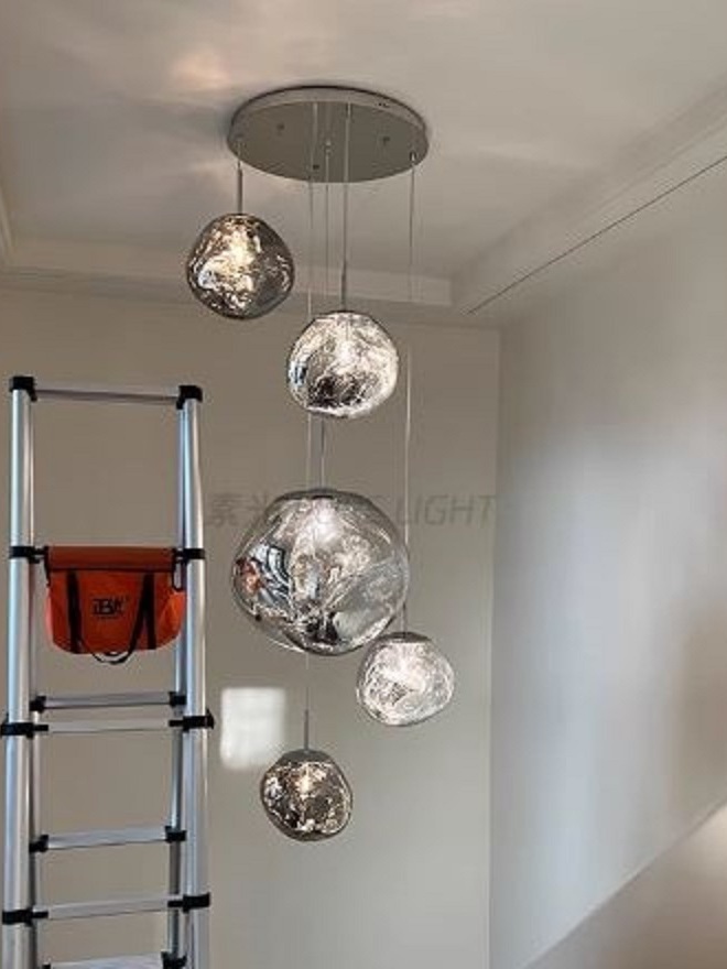 CT203A186 SOTMIA Nordic CHANDELIER โคมระย้า โคมระย้าสไตล์นอร์ดิก chandelier duplex building