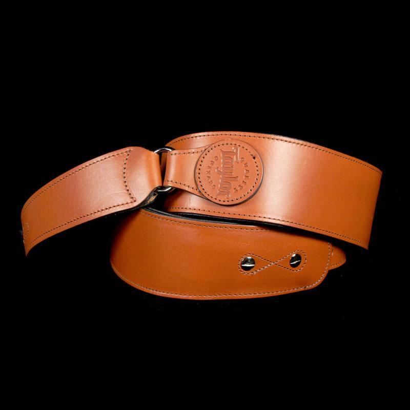 TAYLOR STRAP BADGH-TAN สายสะพายกีตาร์หนังแท้