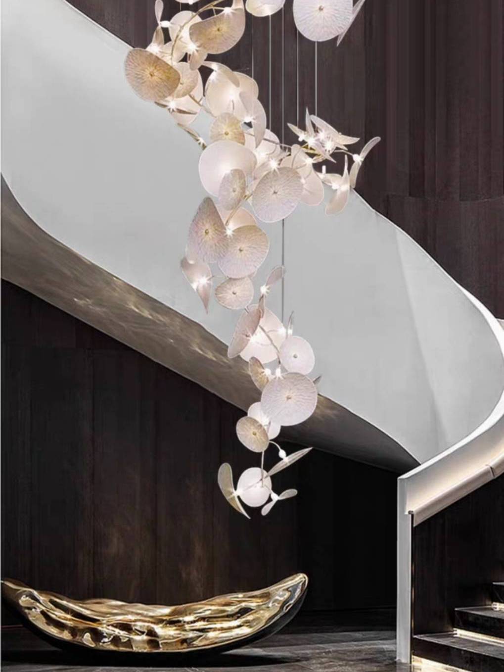 CT223A280 SOTMIA โคมไฟระย้า โคมไฟโมเดิร์น Chandelier Lighting โถงบรรได แต่งวิลล่า