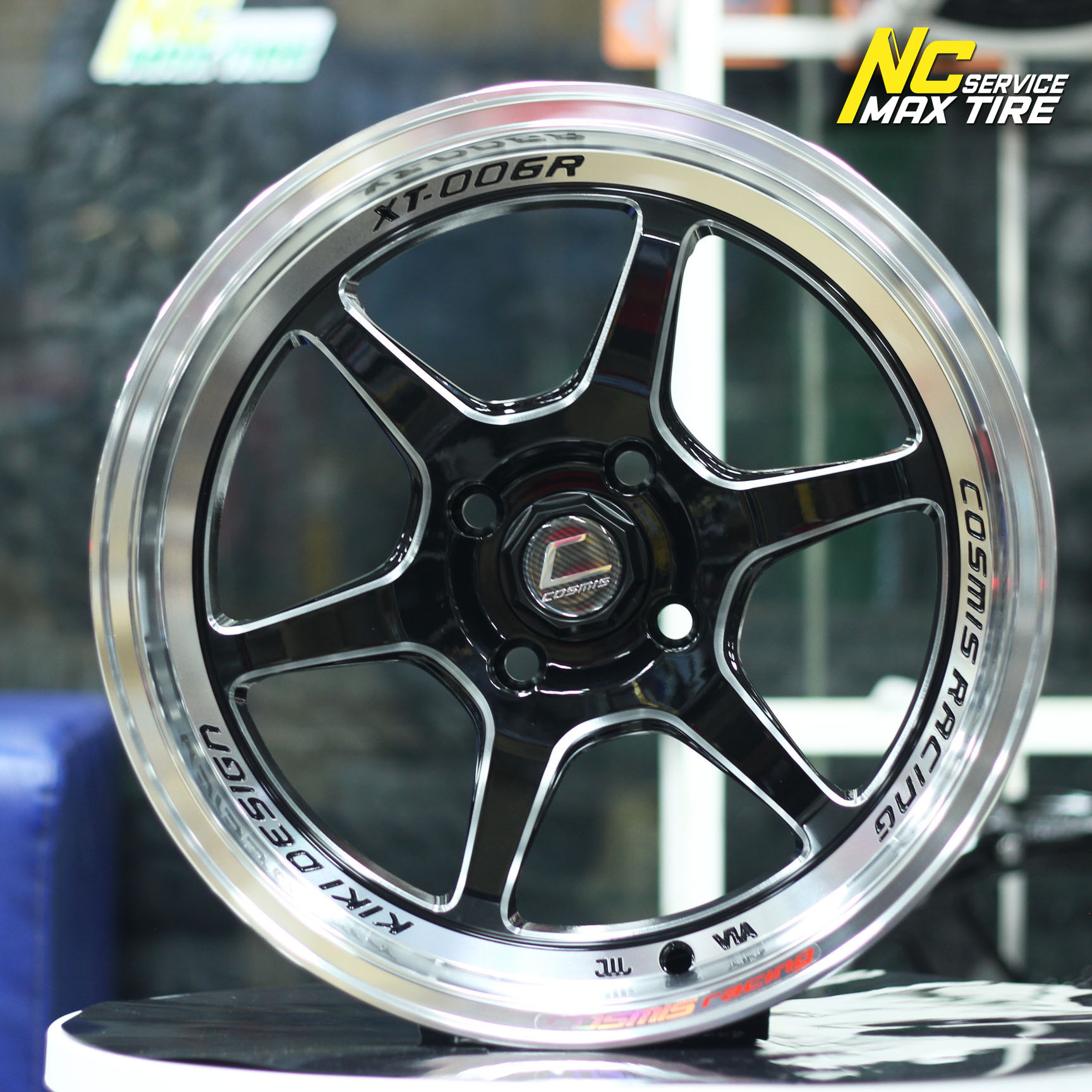ล้อแม็กขอบ15 / Cosmis XT-005R / 15x7.0 4H100 ET35 / สำหรับรถเก๋ง