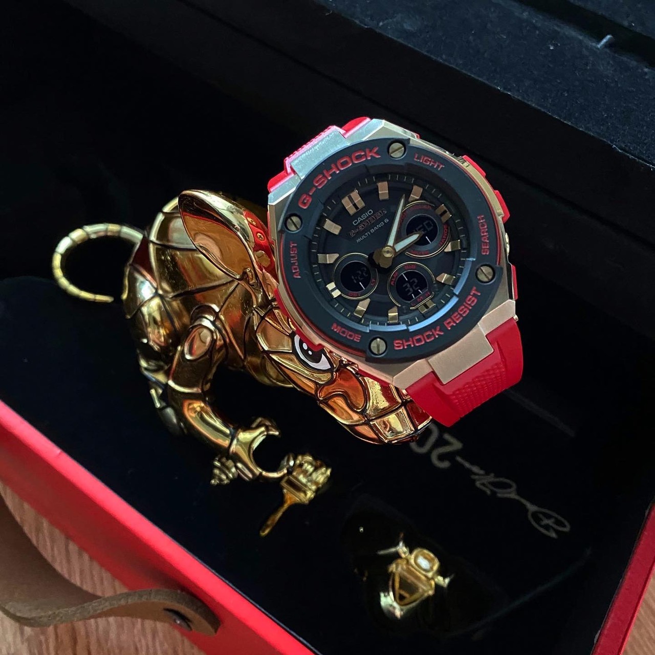 G-Steel Limitedหนูทอง2020 มี888เรือนในโลก GST-W300CXB-4APFM