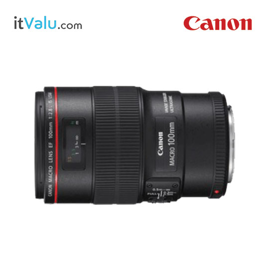 เลนส์ EF canon รุ่น EF100mm f/2.8L Macro IS USM