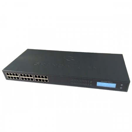 Grandstream GXW4224 Analog VoIP Gateway, 24FXS 4SIP Account, 50 Pin Telco Connectors, 1 LAN 10/100/1000Mbps, LCD Display