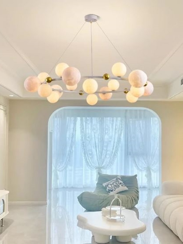 CT206A238 SOTMIA chandelier โคมไฟดวงจันทร์ โคมไฟห้องนอน Moon Light