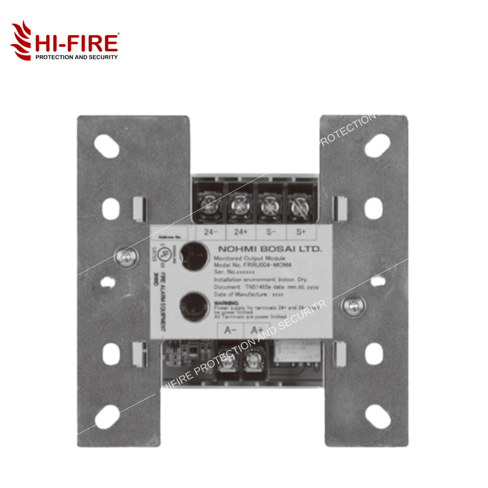 FRRU004-MOM4 Multicrest Monitored Output Module (4 inch mount) ยี่ห้อ Nohmi