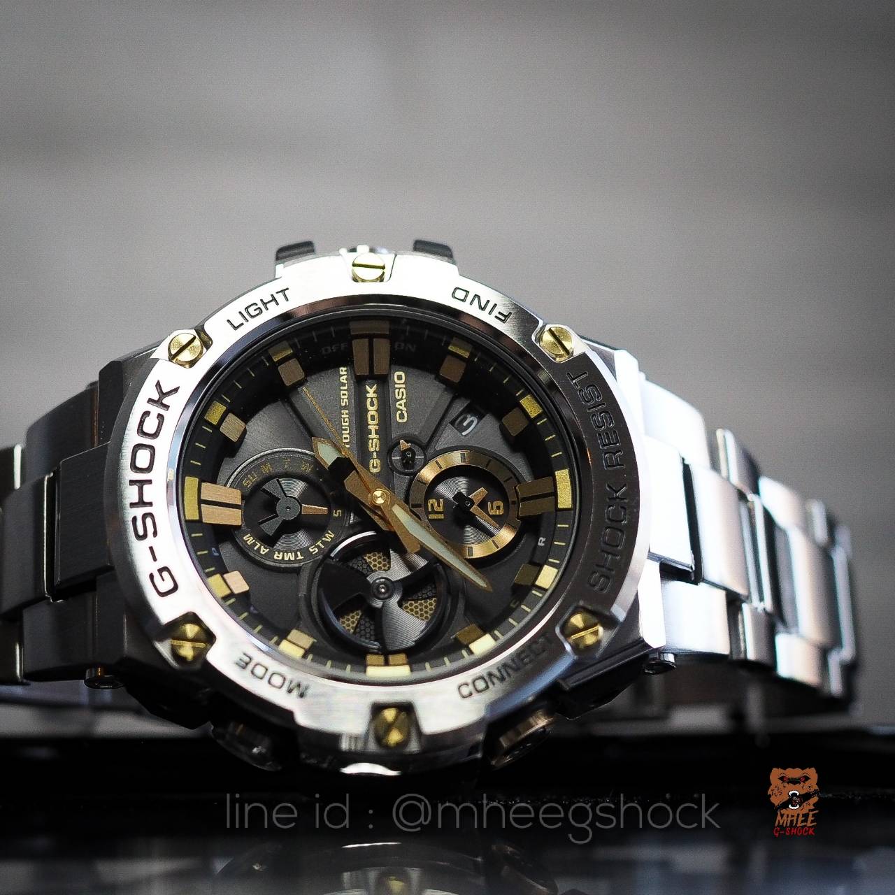 นาฬิกา Casio G-Shock G-Steel รุ่น GST-B100D-1A9 (RARE ITEM) ของแท้