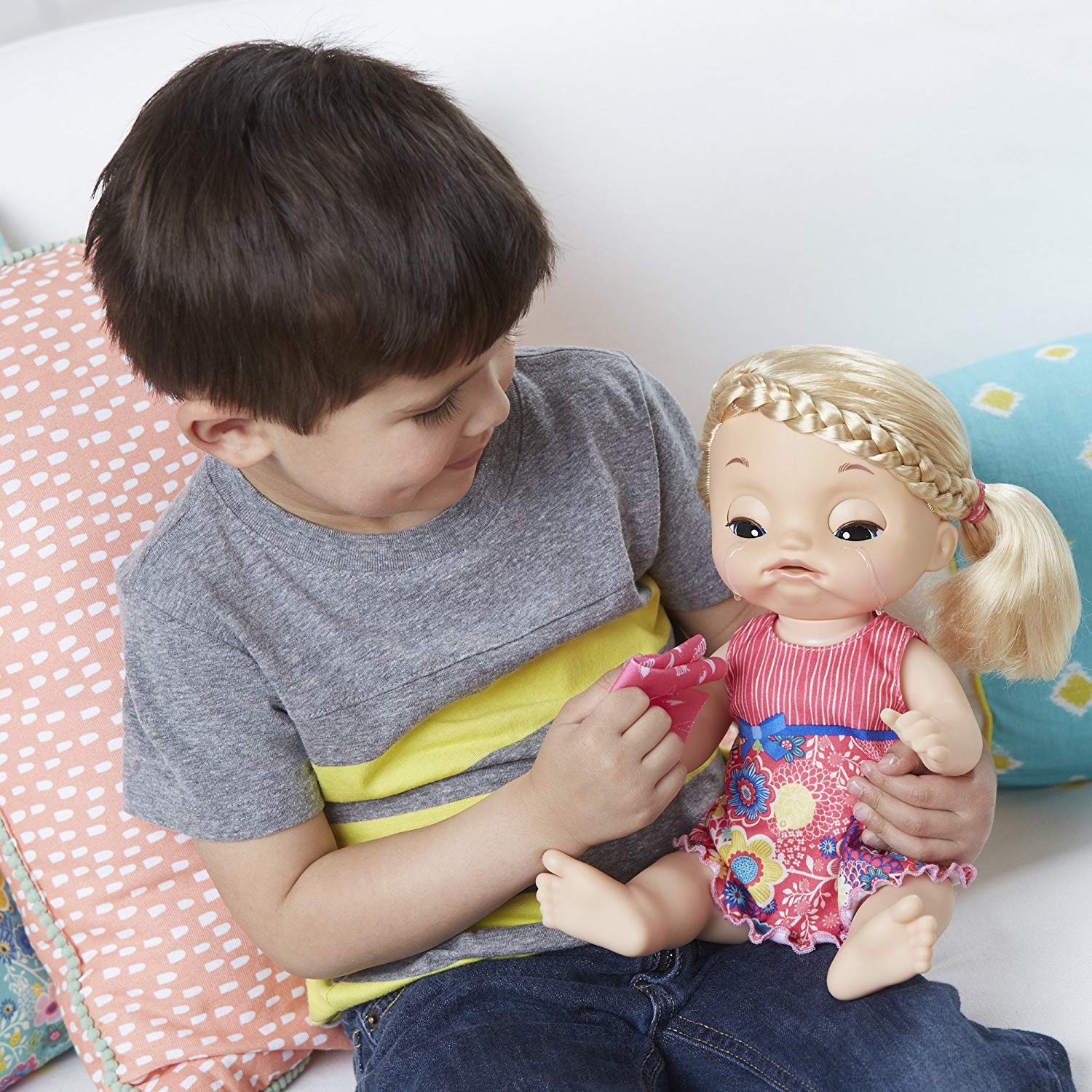 Baby Alive Sweet Tears Baby,Blonde ตุ๊กตาเด็กร้องไห้
