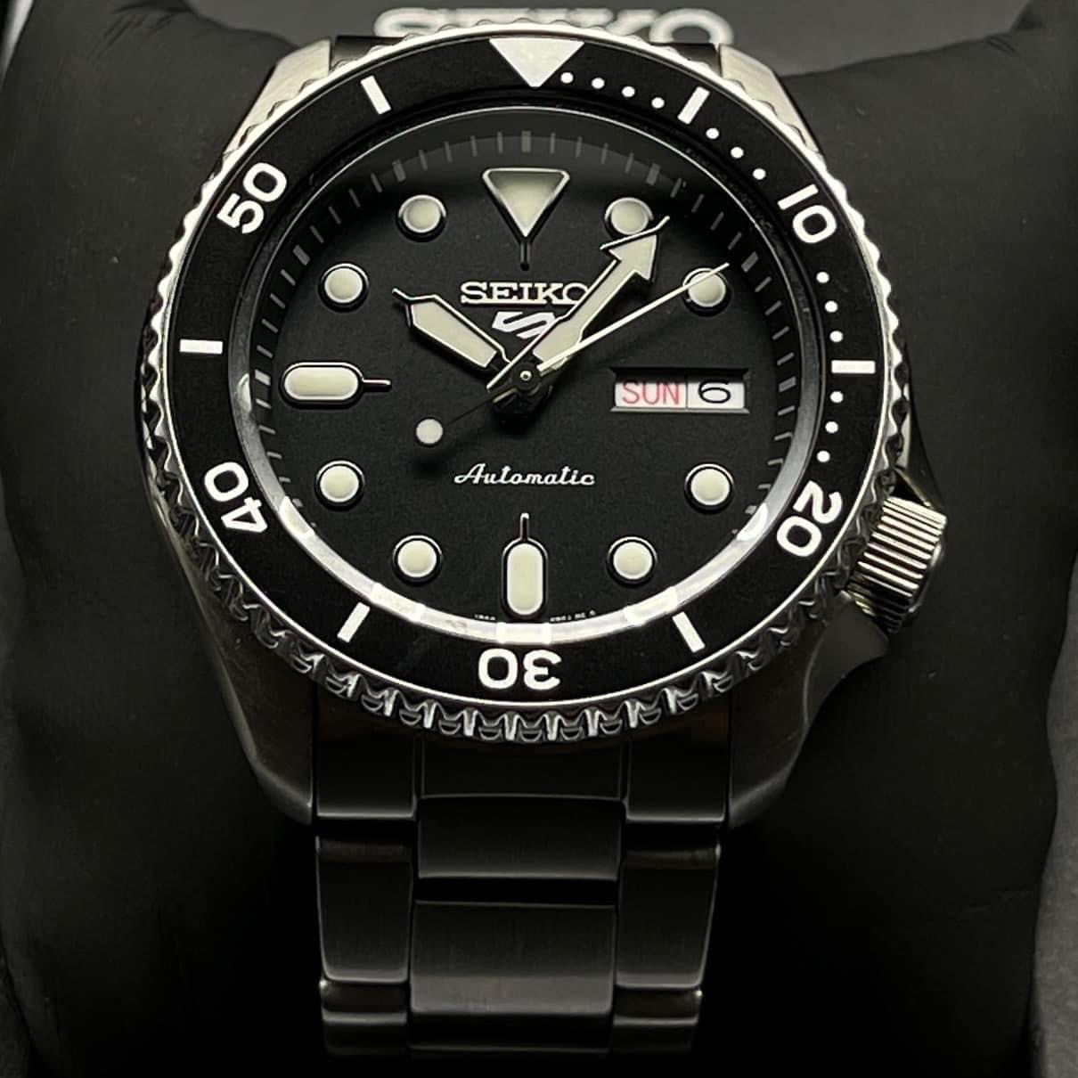 Seiko 5Sports Automatic Silver Steel Strap SRPK29