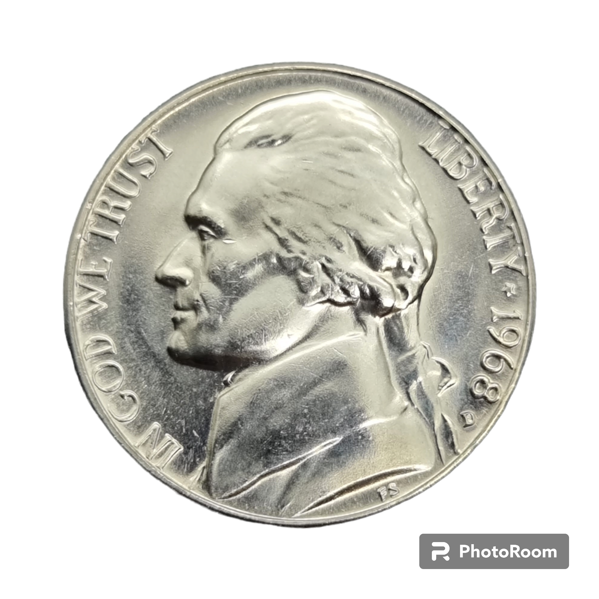 Jefferson Nickel 1968D