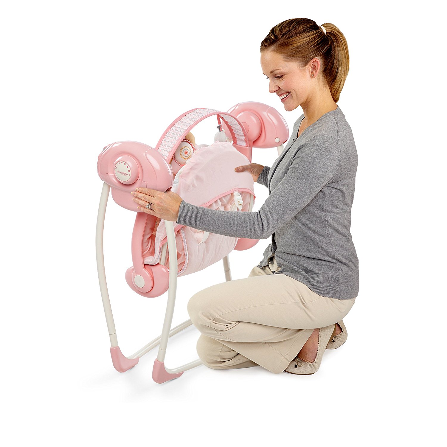 Ingenuity Soothe n Delight Portable Swing - Felicity Floral เปลสวิง เปลไกว