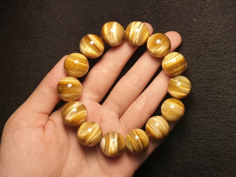 หินโกลเด้นไทเกอร์อาย ( Golden Tiger Eye )