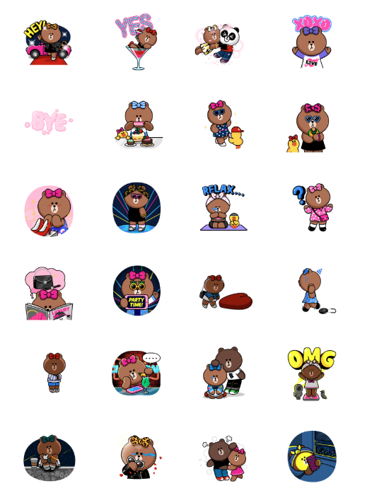 ขายสติกเกอร์ไลน์ "CHOCO" แฟชั่นแฟนตาซี ดุ๊กดิ๊กได้