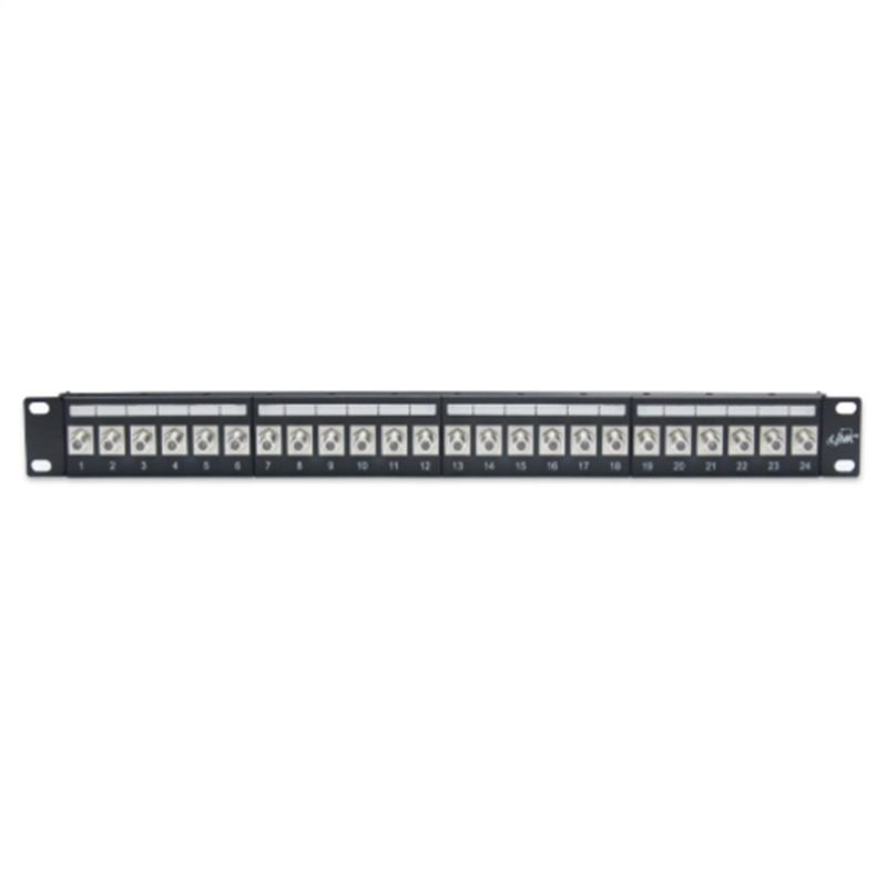 UC-1124 F-Type PATCH PANEL 24 Port w/Label & Management แผงจัดสาย F-Type (US-3001+US-2209X24)