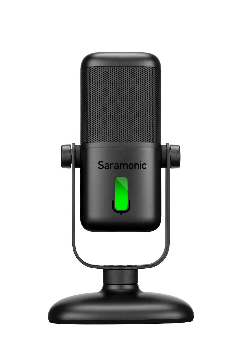 Saramonic SR-MV2000 ไมโครโฟน USB แบบตั้งโต๊ะ รับเสียงแบบ Cardioid สำหรับโทรศัพท์มือถือและ คอมพิวเตอร์ ระบบ Android, Windows PC