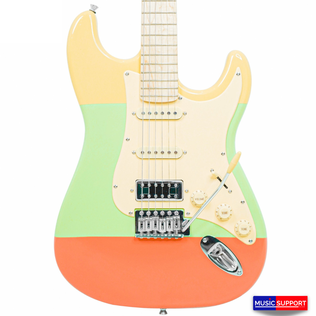 Century Soft Pale Series Limited Edition กีตาร์ไฟฟ้าทรง Stratocaster HSS
