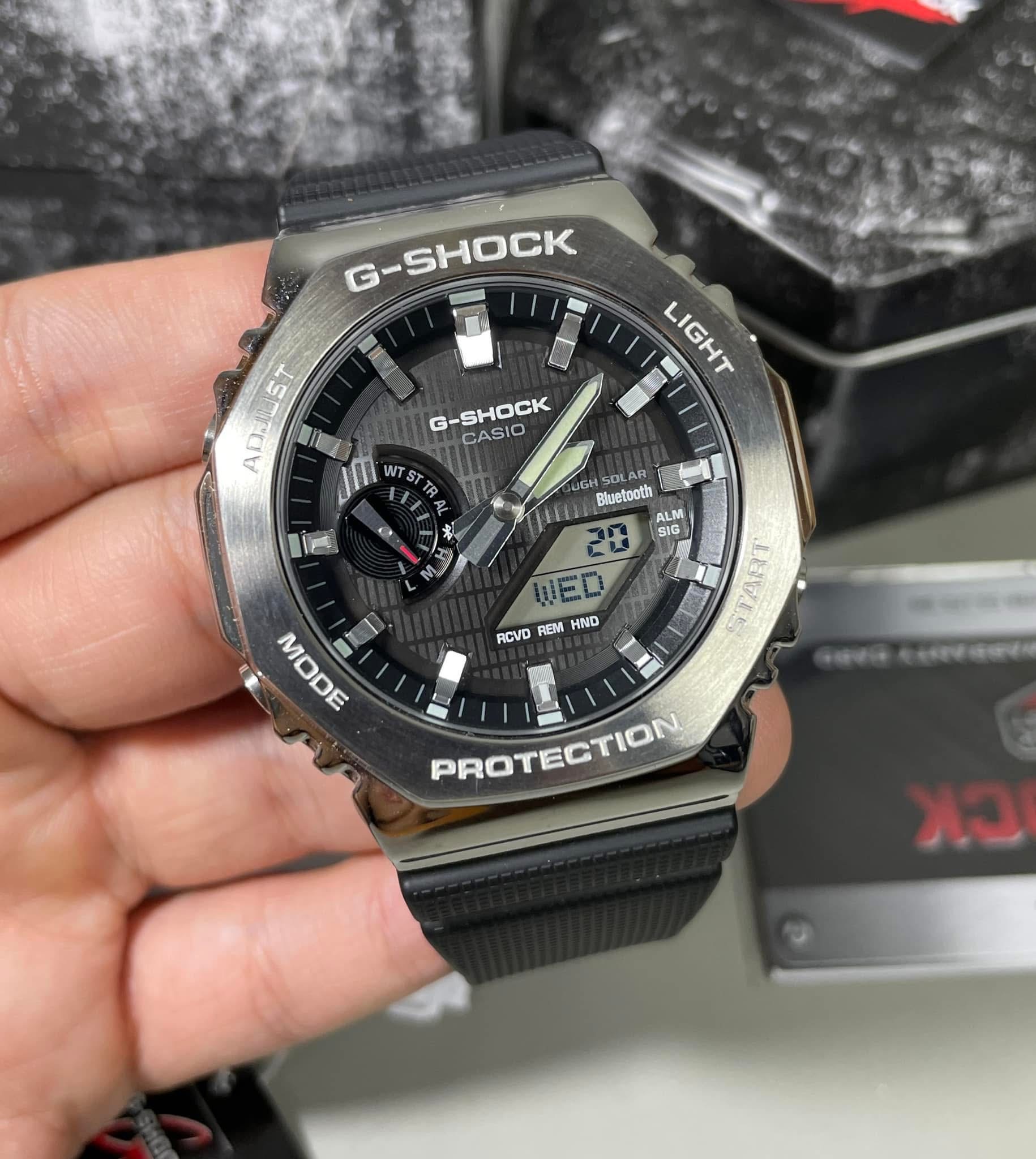 G-Shock Special Grey Gun Dial Metal Face New Arrival