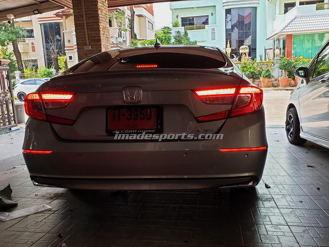 ไฟทับทิมหลัง LED Accord G10 พร้อมชุดไฟเลี้ยวแบบ SEQUENTIAL Light