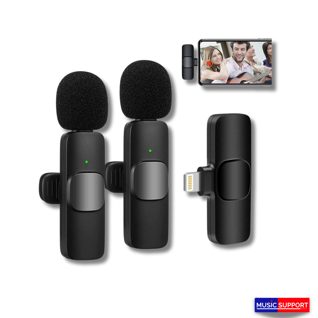 Wireless Lavalier Microphone For IOS/IPhone