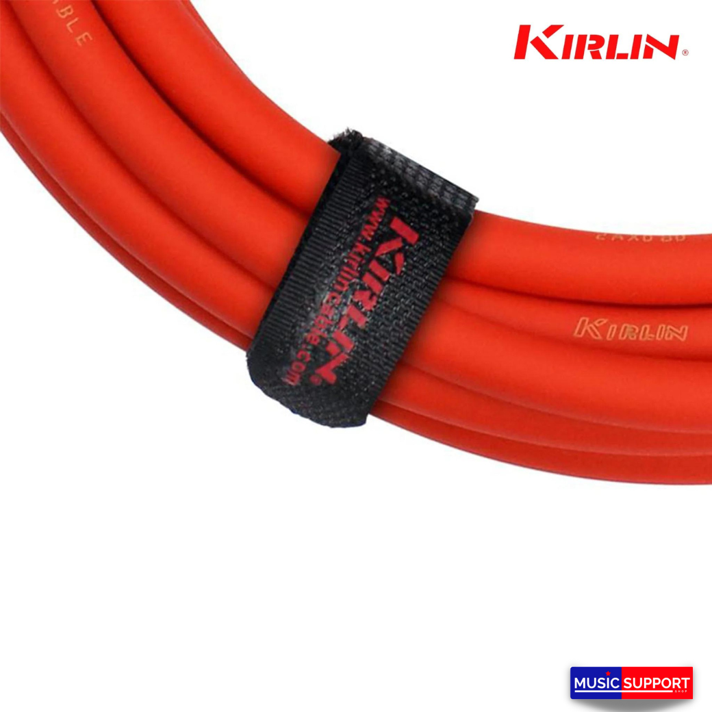 สายแจ๊ค Kirlin IP-241BC ยาว 3 เมตร มี 3 สี เขียว, แดง, ม่วง