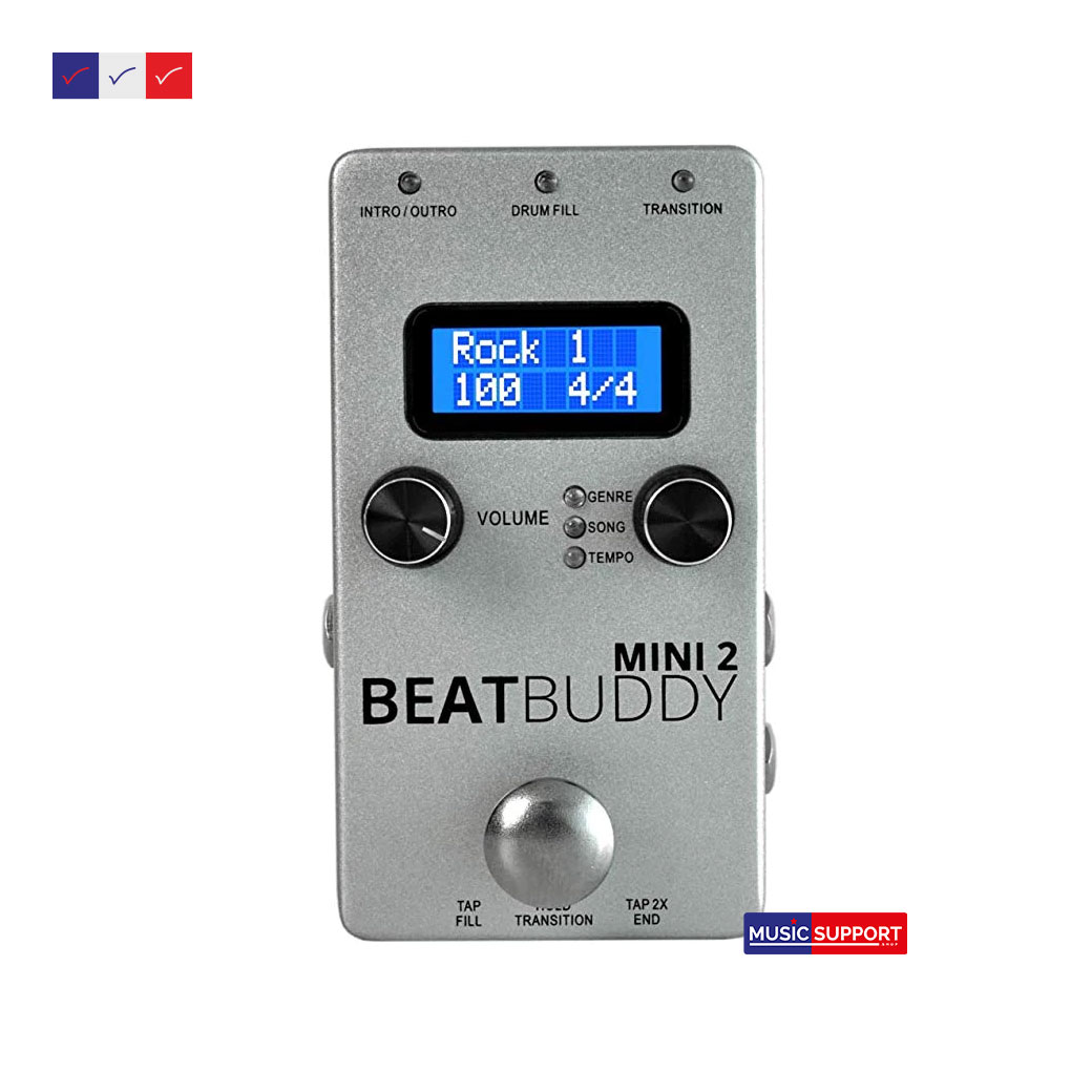 Beatbuddy Mini2 Pedal Drum Personal Drummer เอฟเฟ็คให้จังหวะกีต้าร์ไฟฟ้า