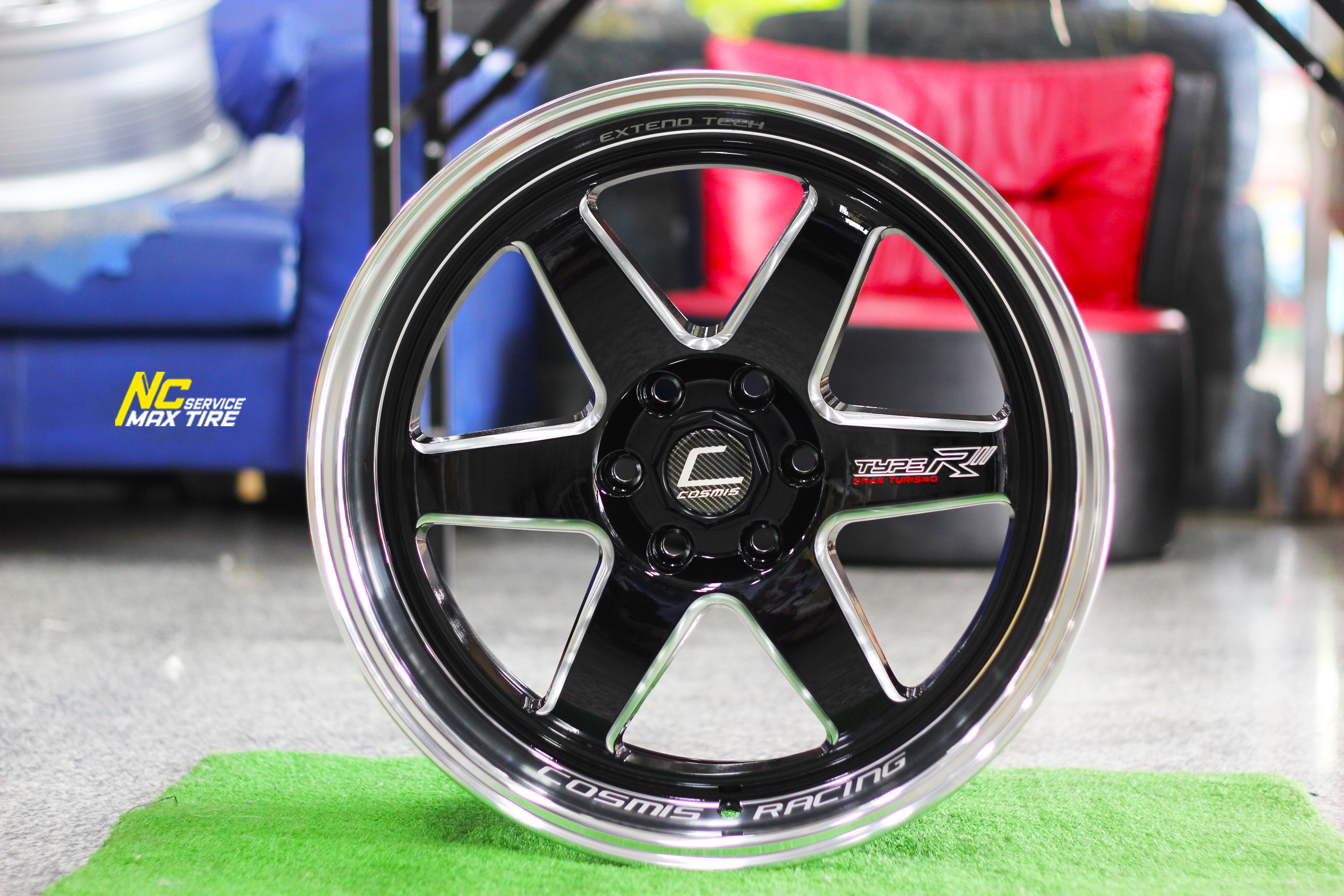 ล้อแม็กขอบ18 / Cosmis / Type R / GranTurismo / ล้อแม็กสำหรับNavara / Navara / 18x8.5 6H114.3 ET38
