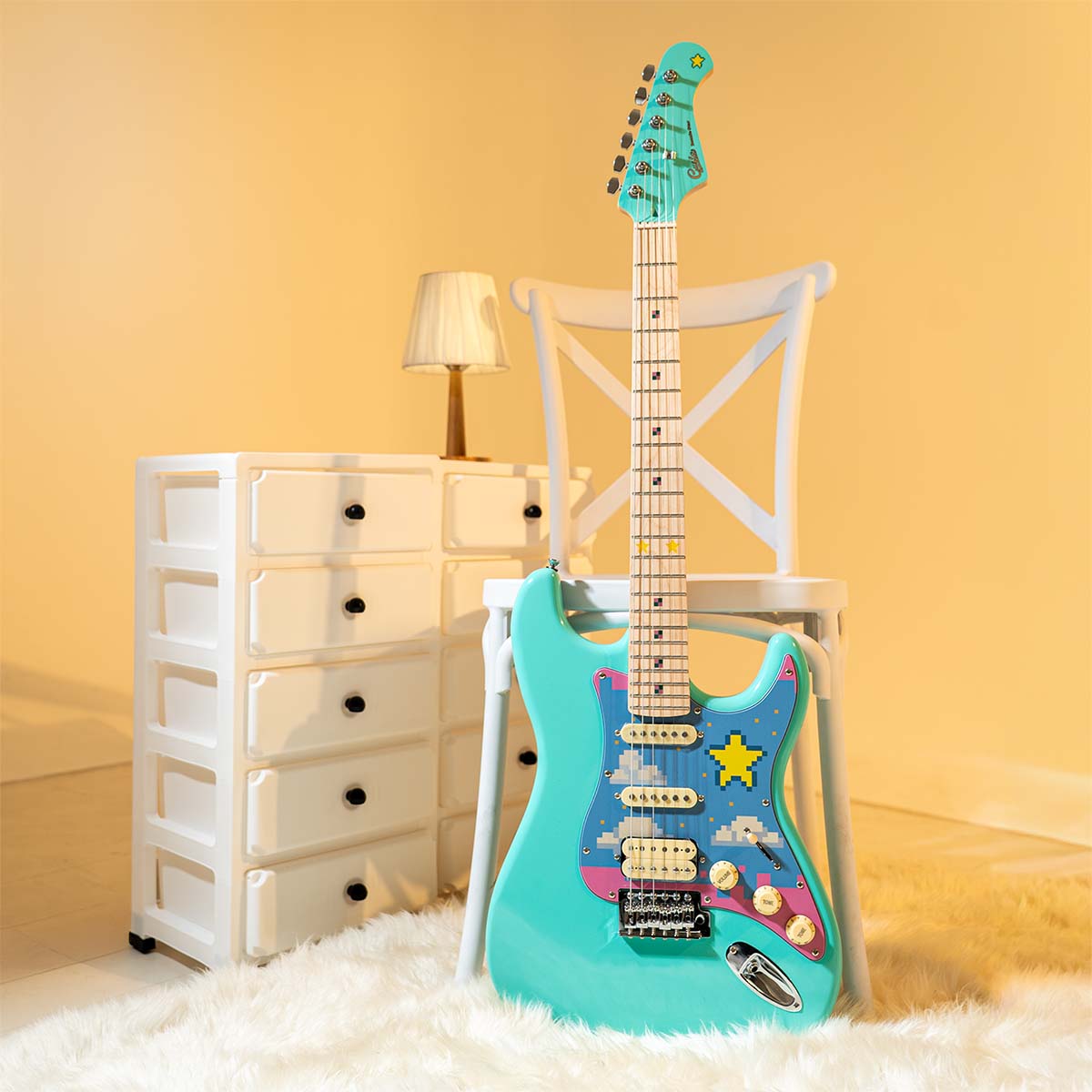 กีตาร์ไฟฟ้า Gusta GST-125 Bonnie Star