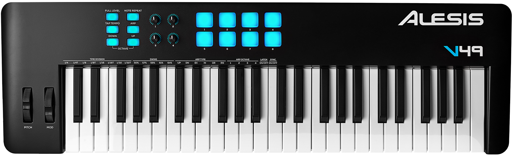 Alesis V49 MKII MIDI Controller 49 คีย์