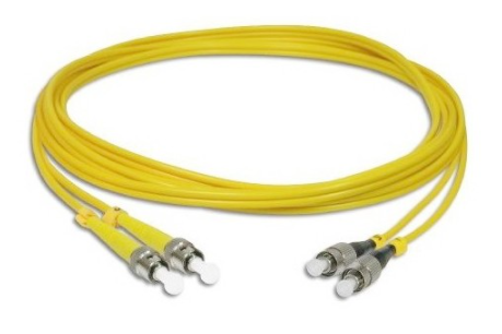 UFP948D31-05 Fiber Optic ST-FC Patch Cord OS2, Duplex Single-mode, (3.0 mm Jacket)/UPC-UPC, Lengths 5 m.