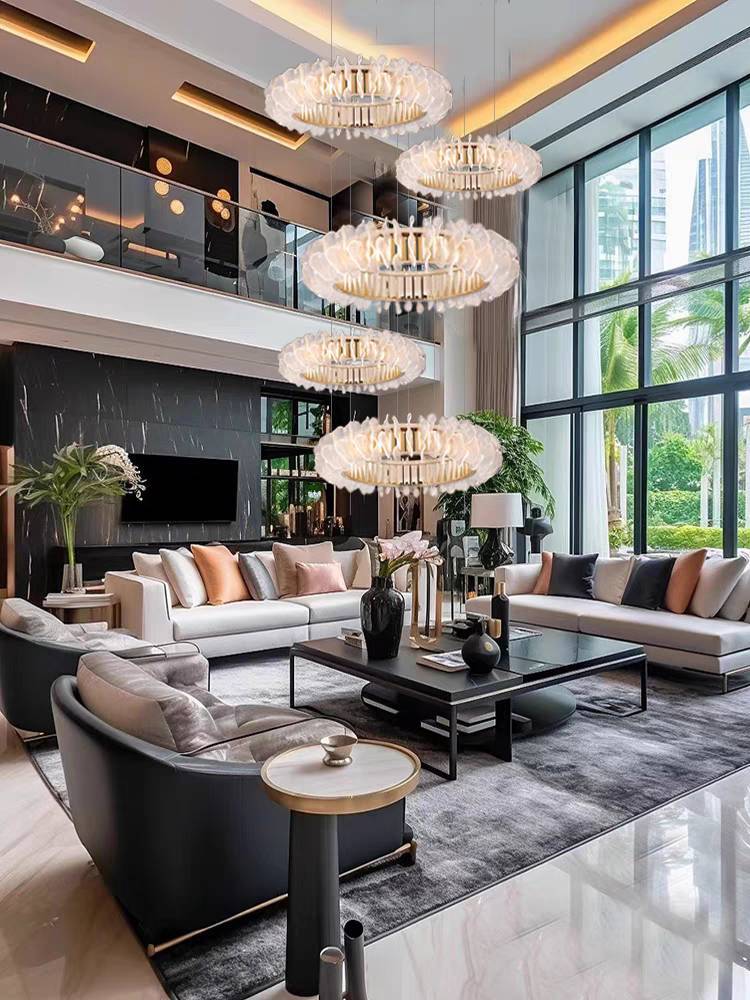 CT223A281 SOTMIA โคมไฟระย้า โคมไฟโมเดิร์น Chandelier Lighting โถงบรรได แต่งวิลล่า