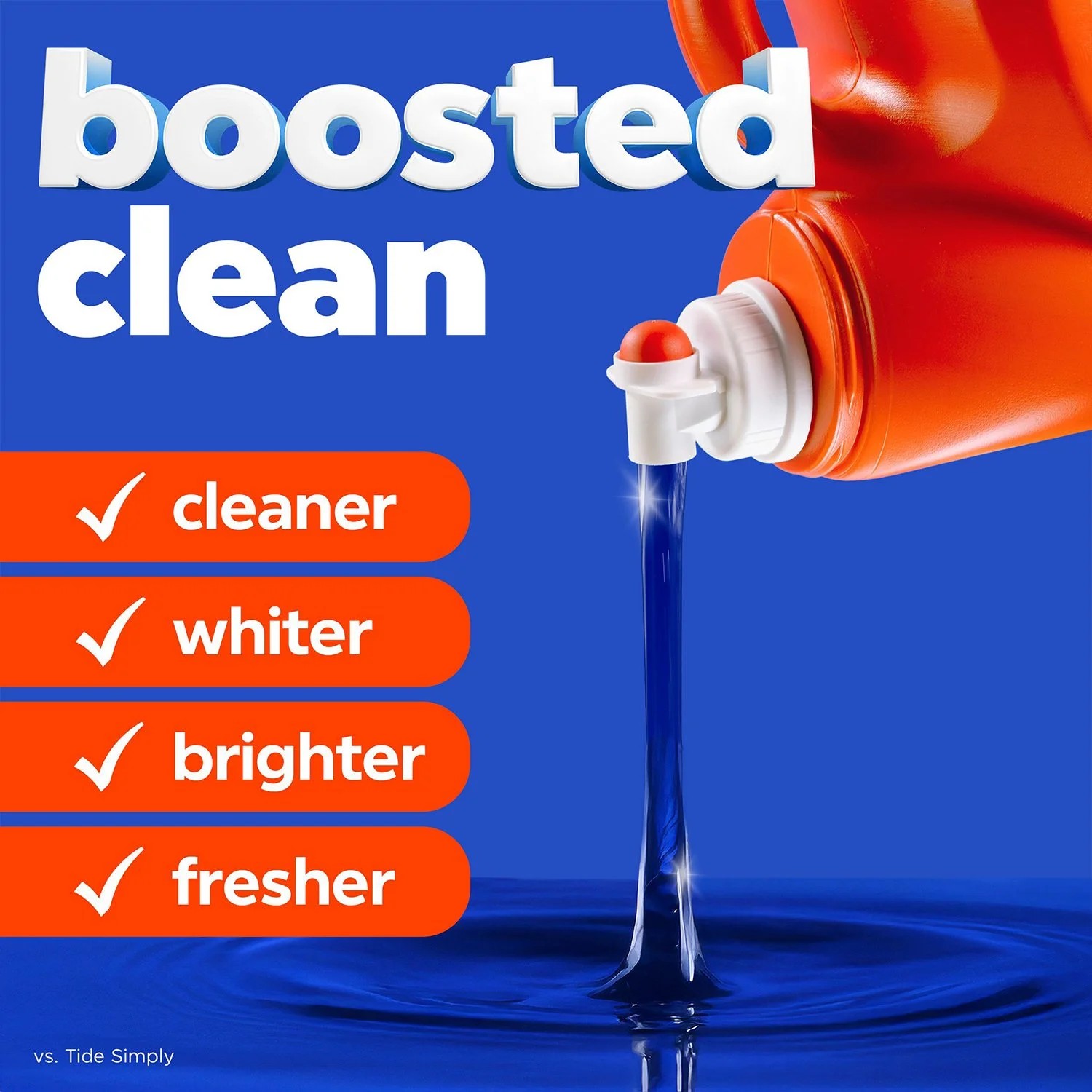 Tide Laundry Detergent Liquid น้ำยาซักผ้าไทด์ กลิ่นออริจินัล ทำความสะอาดล้ำลึก ขจัดคราบฝังแน่น