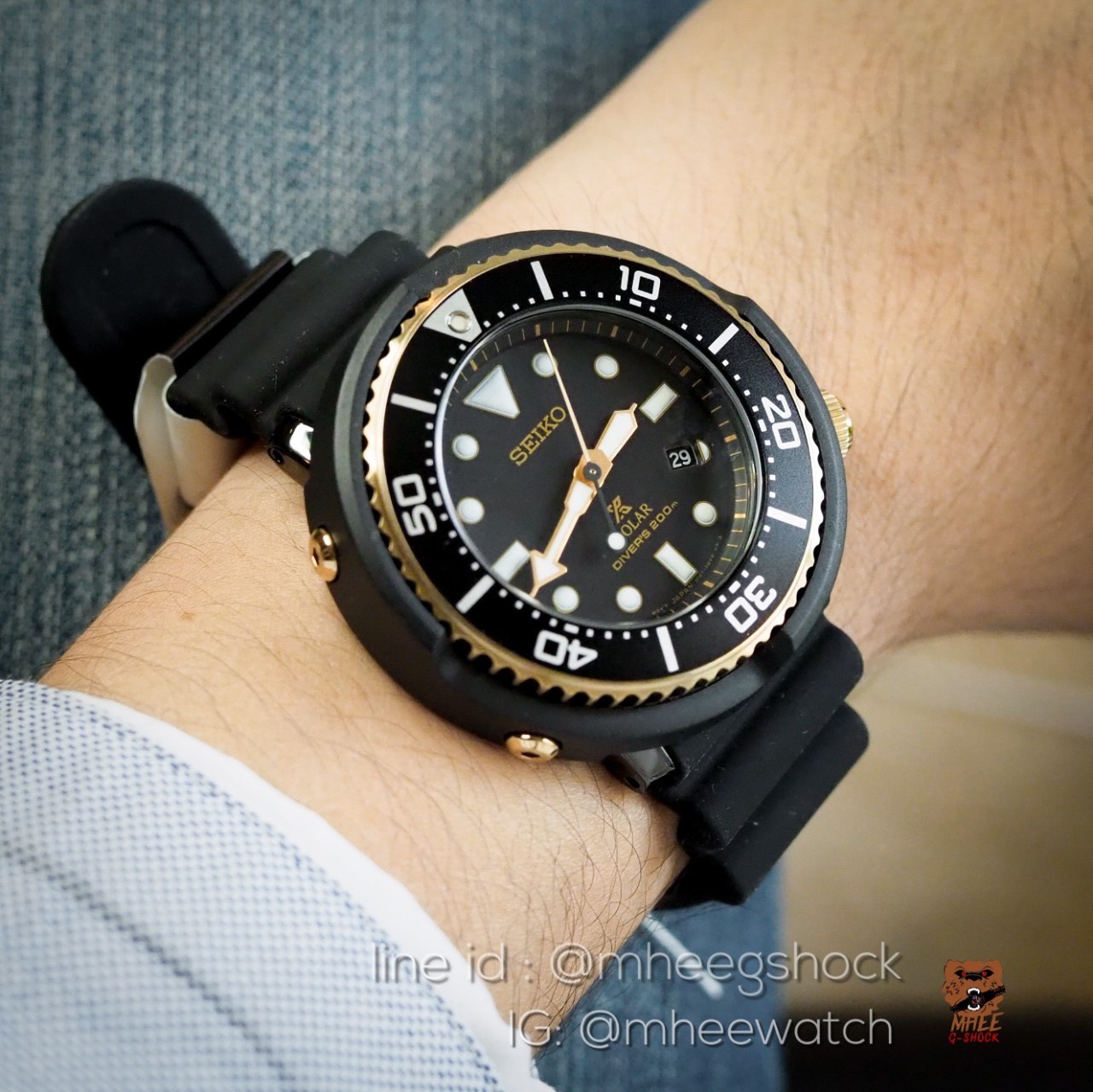 SEIKO Prospex Solar Scuba Diver Lowcase Limited Edition SBDN028J