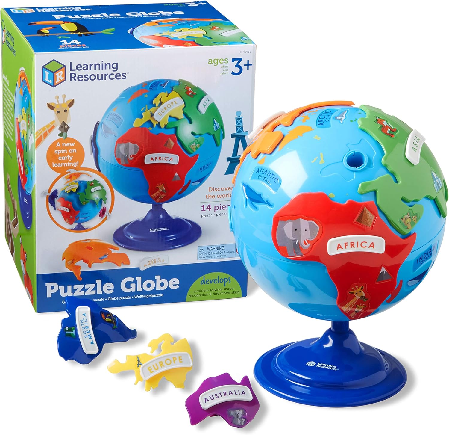 Learning Resources Puzzle Globe ลูกโลกภูมิศาสตร์